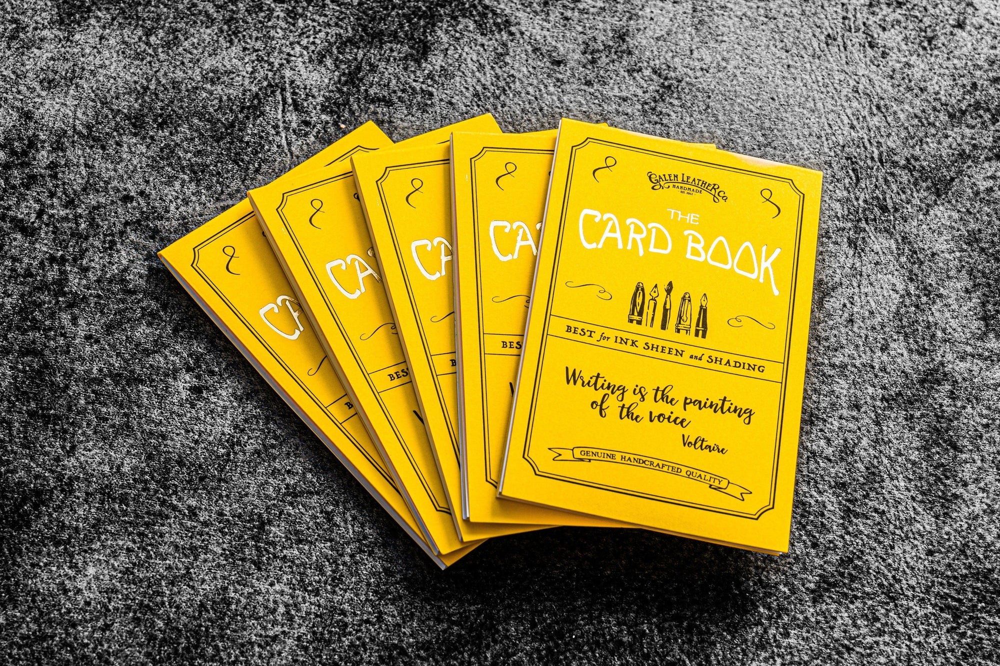 The Card Book - Tomoe River Kağıt - B7 - 5'li Set