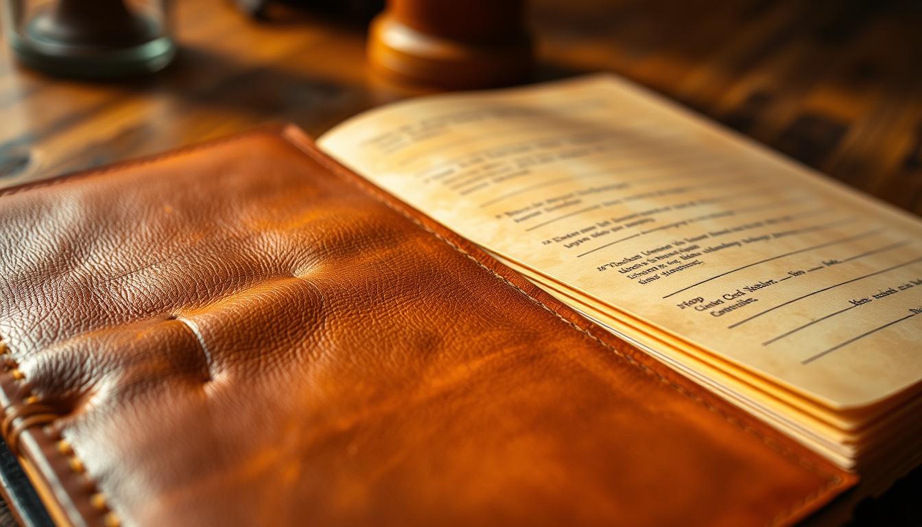 Deri Defterlerin Patina Süreci