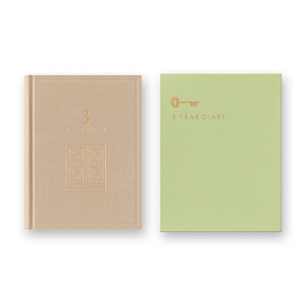 Midori Diary 3 Year - Gate Mini Beige