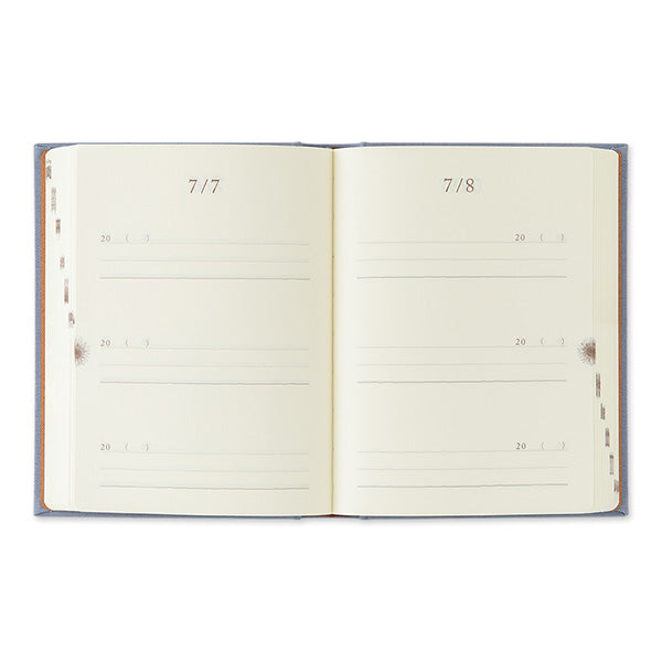 Midori Diary 3 Year - Gate Mini Blue Purple