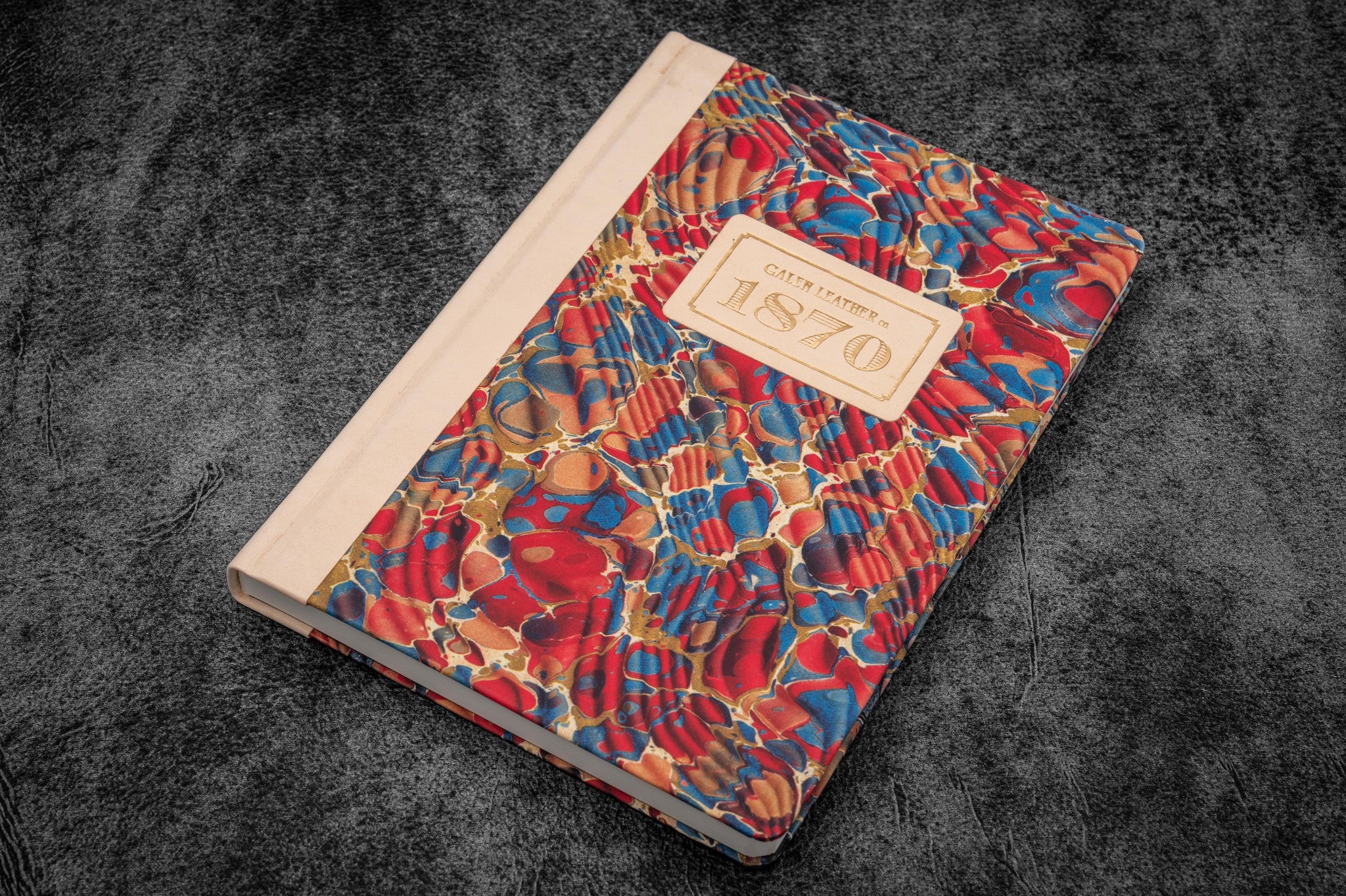 1870 Ebru Defter - Molten Lava - TR Çizgisiz Kağıt - A5 | Galen TR
