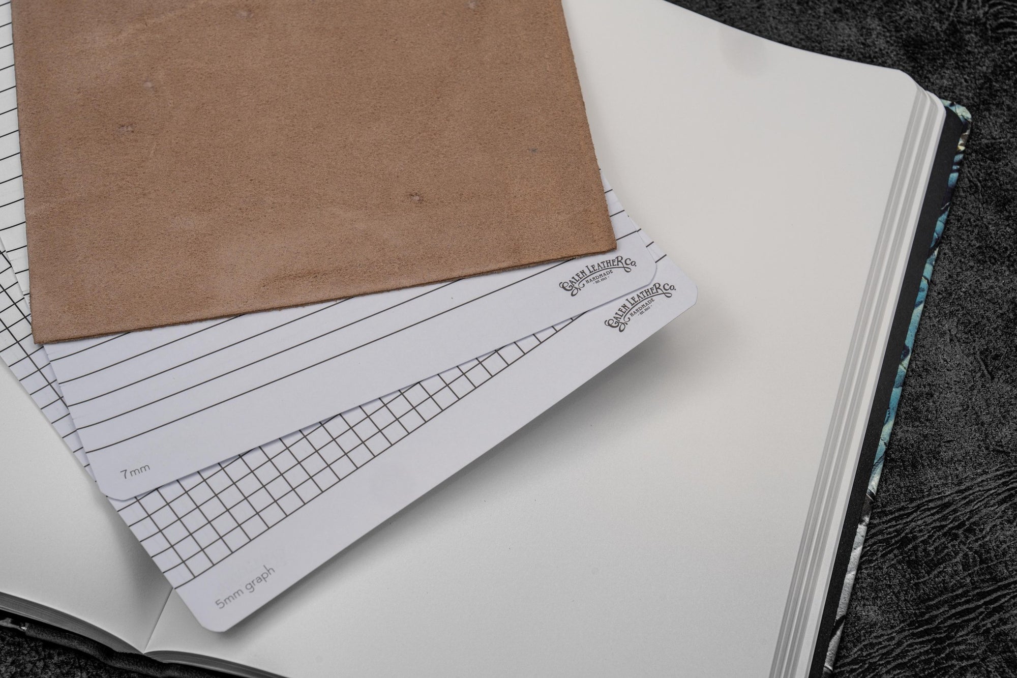 1870 Ebru Defter - Ocean Waves - TR Çizgisiz Kağıt - A5