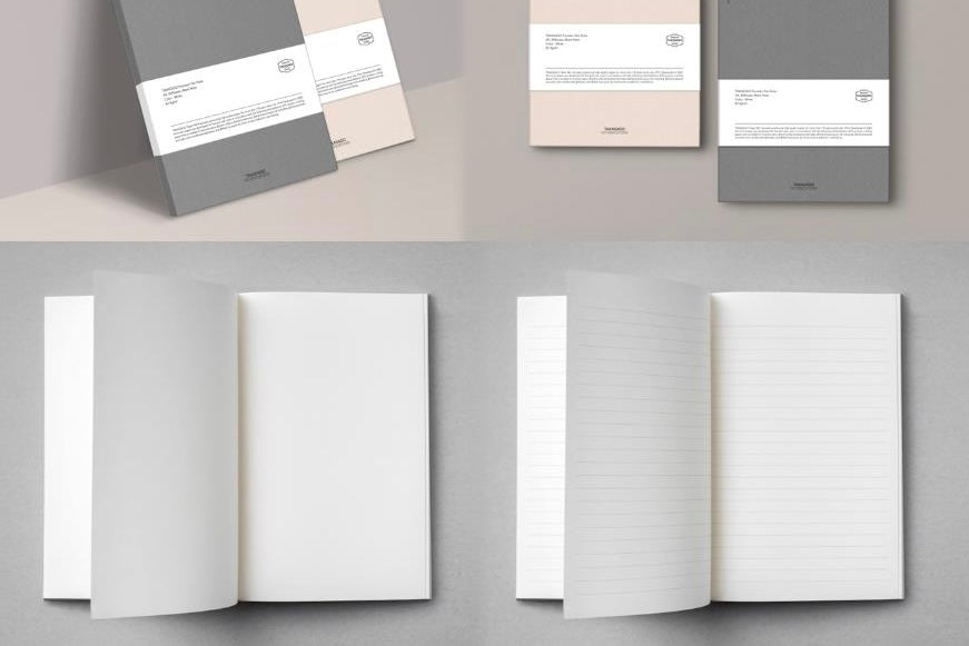 Dominant Industry - Takasago Grey A5 8mm Çizgili  Defter