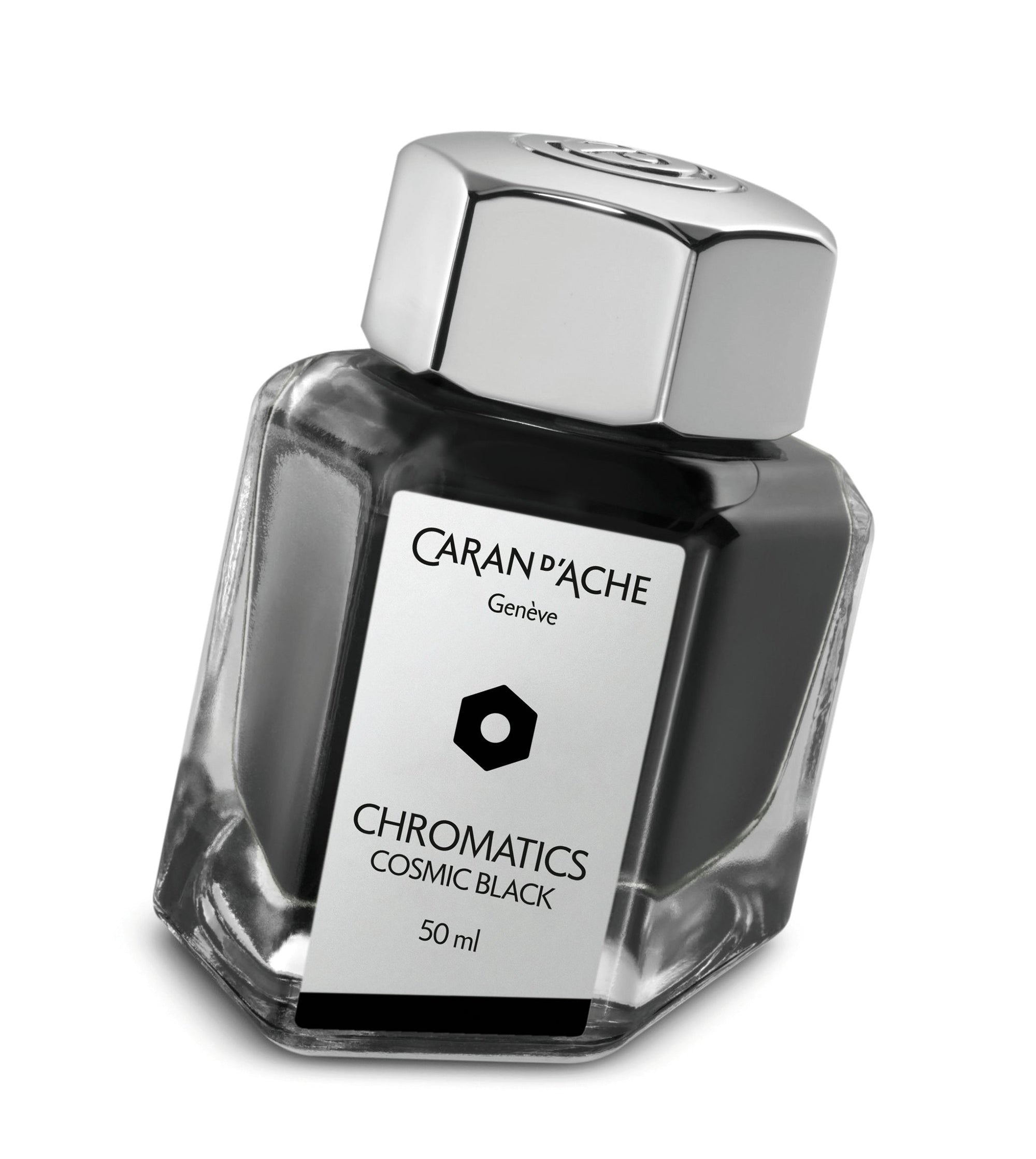 Caran d’Ache Chromatics Şişe Mürekkep 50 ml – Cosmic Black