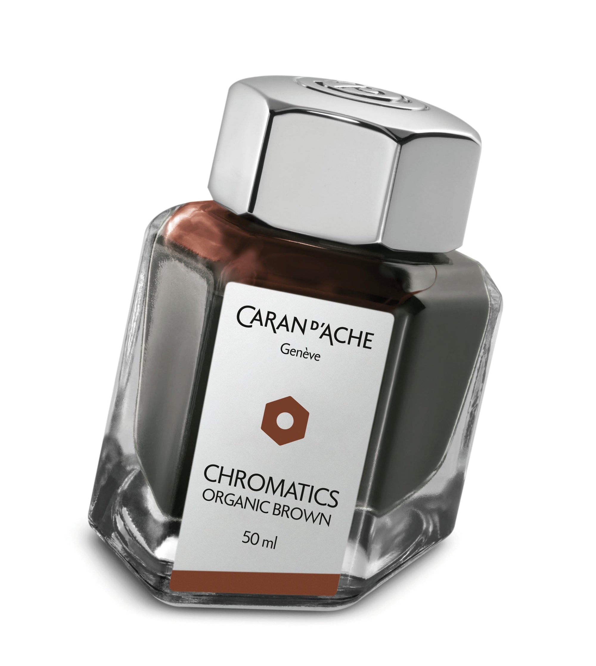 Caran d’Ache Chromatics Şişe Mürekkep 50 ml – Organic Brown