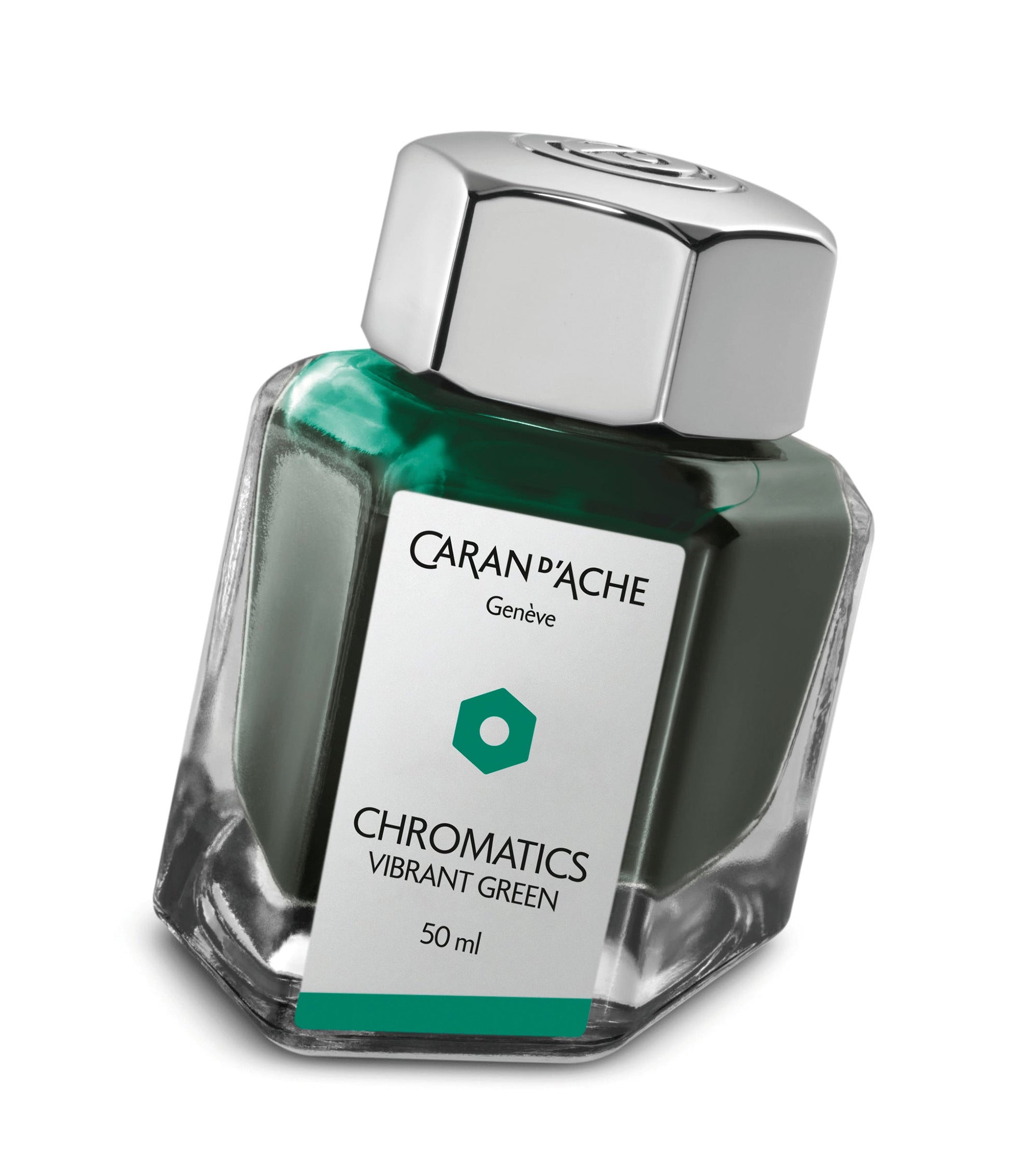 Caran d’Ache Chromatics Şişe Mürekkep 50 ml – Vibrant Green