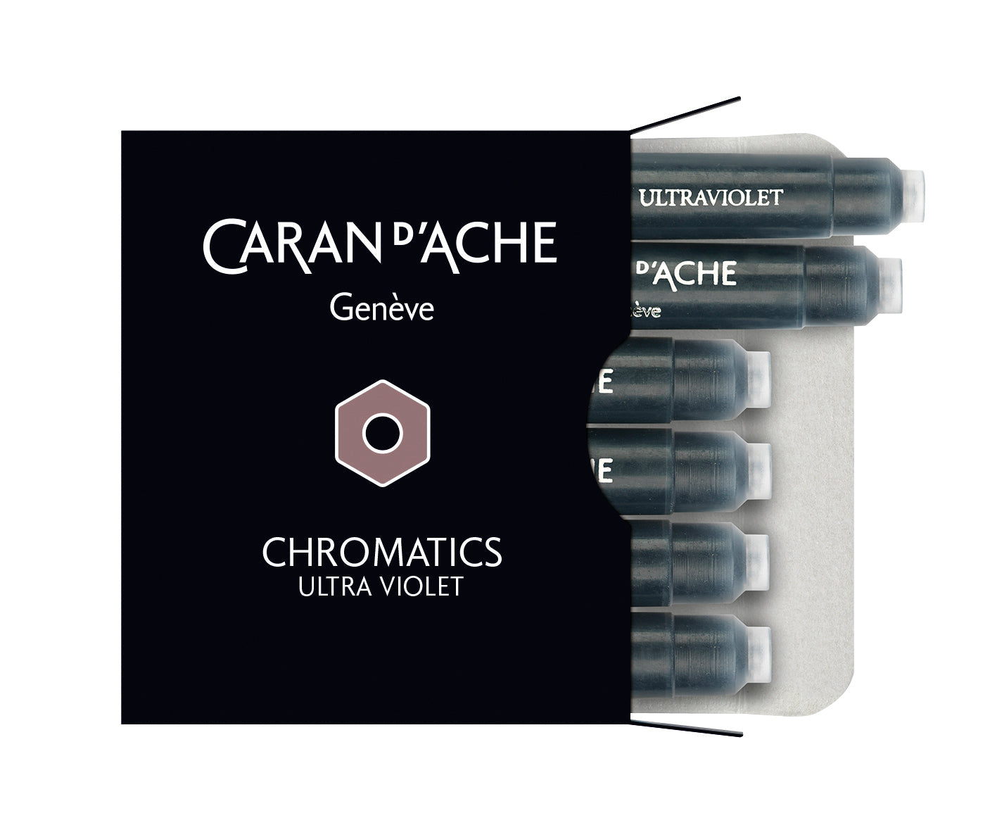 Caran d’Ache Chromatics Mürekkep Kartuşu 6’lı – Ultra Violet
