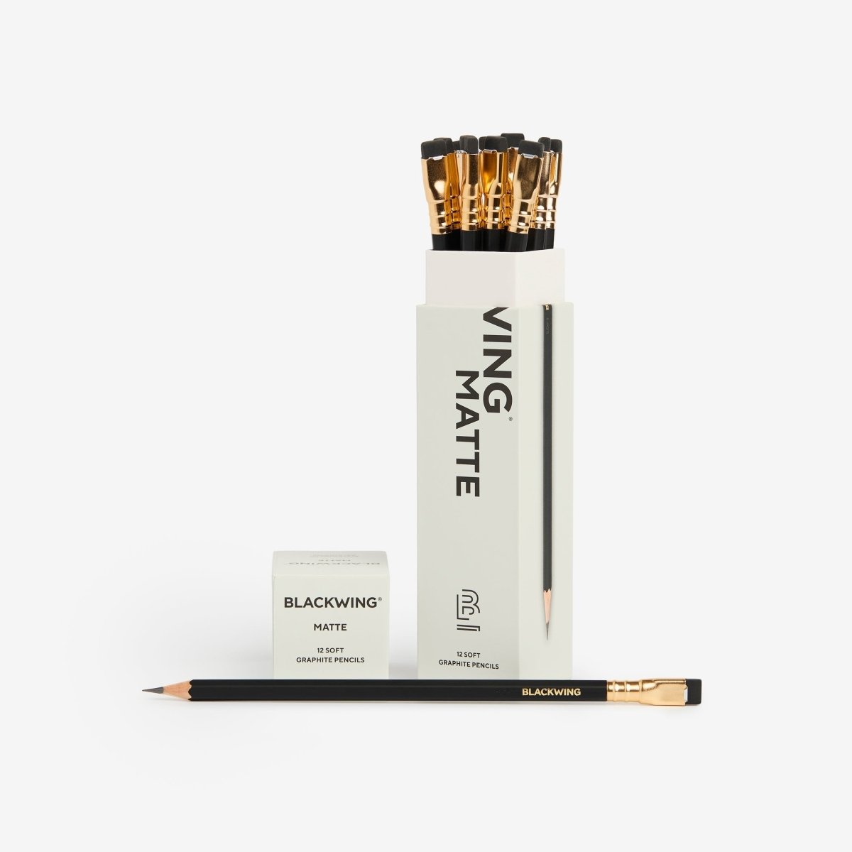 Blackwing Kurşun Kalem - Matte Black (12'li Set)