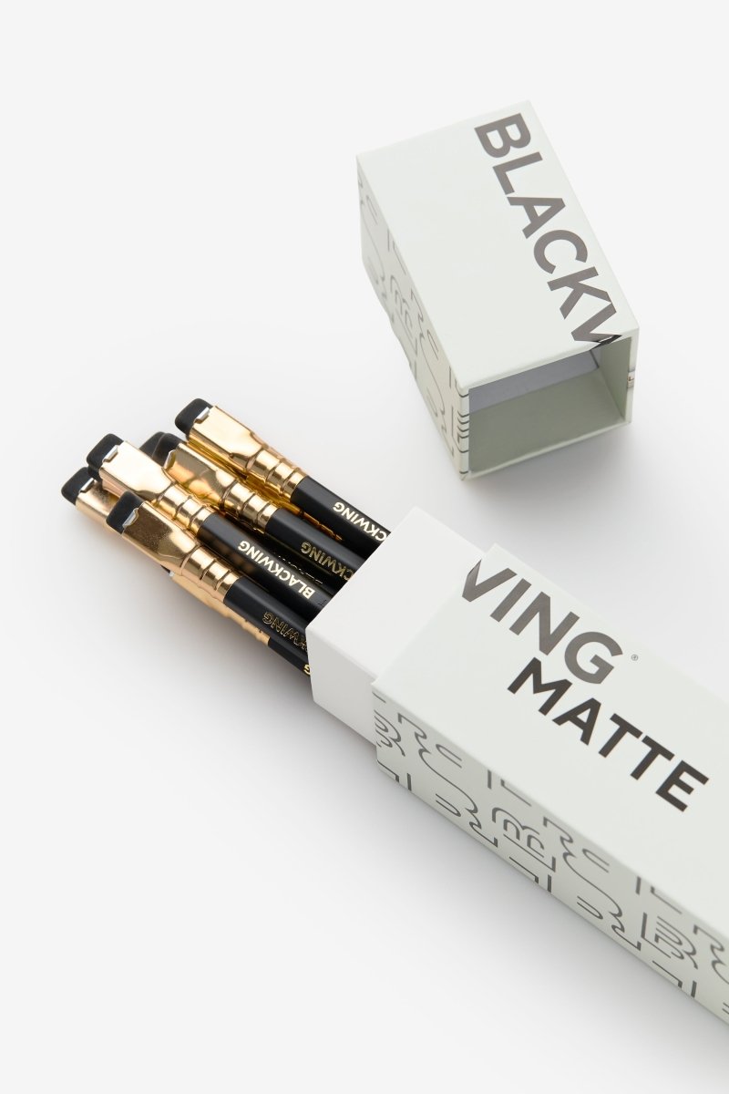 Blackwing Kurşun Kalem - Matte Black (12'li Set)