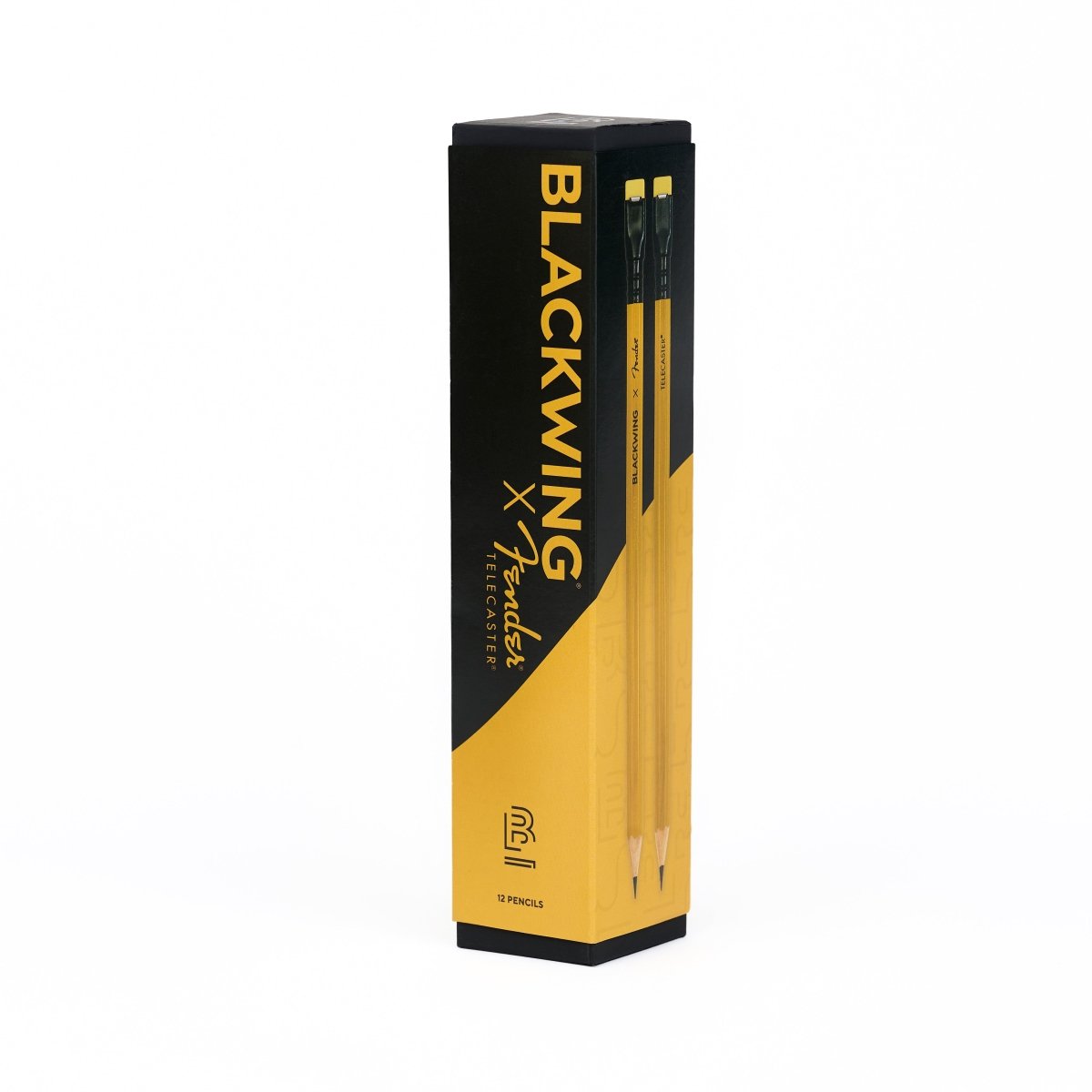 Blackwing x Fender Kurşun Kalem Butterscotch Blonde Telecaster  (12'li Set)