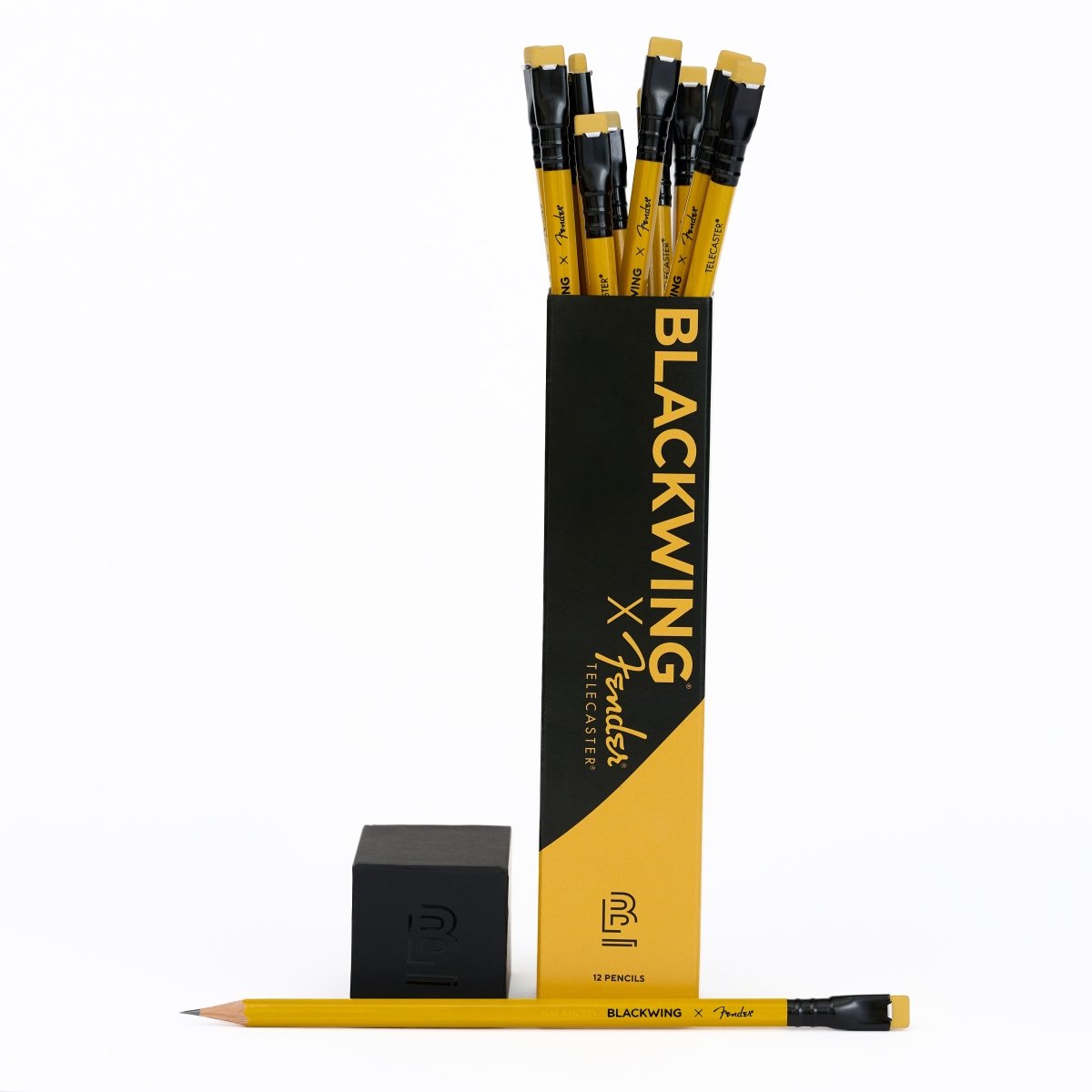 Blackwing x Fender Kurşun Kalem Butterscotch Blonde Telecaster  (12'li Set)