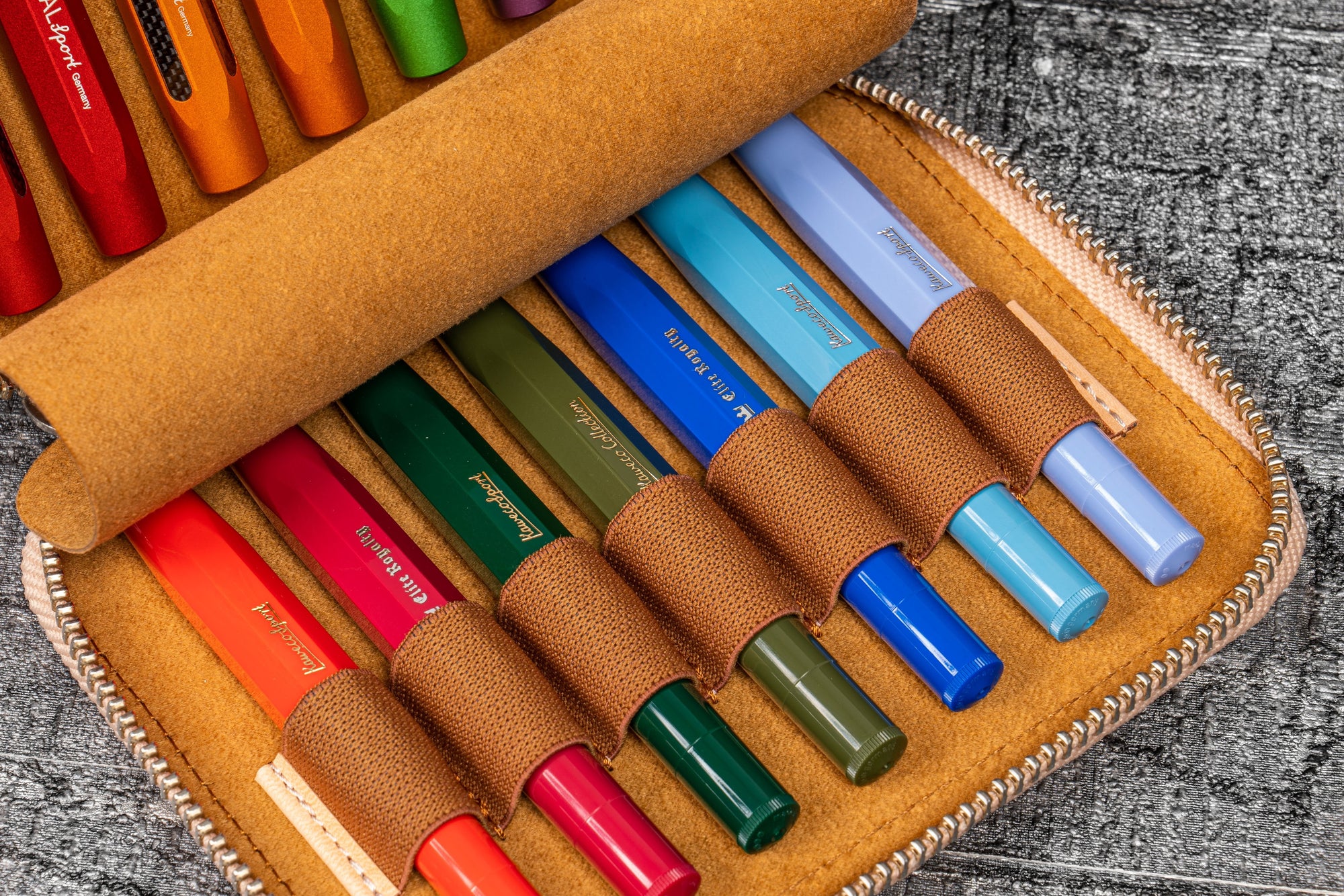 Kaweco Koleksiyonerleri için 14&#39;lü Kalemlik - Naturel