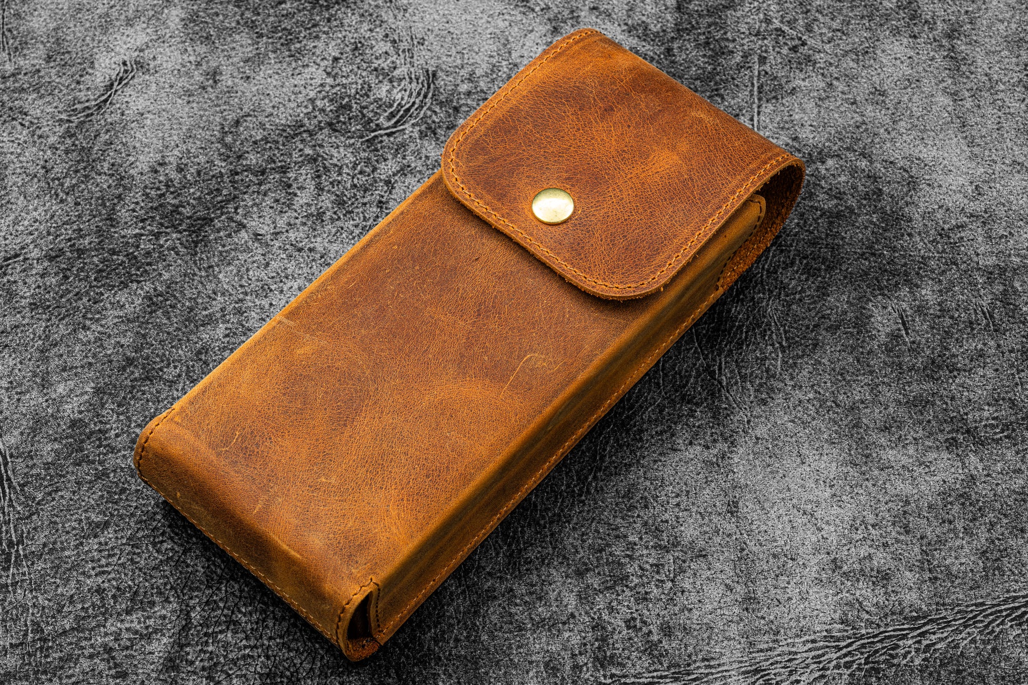 Wooden Stand for MacBook &amp; iPad  - Mahogany - with Leather Carry Sleeve