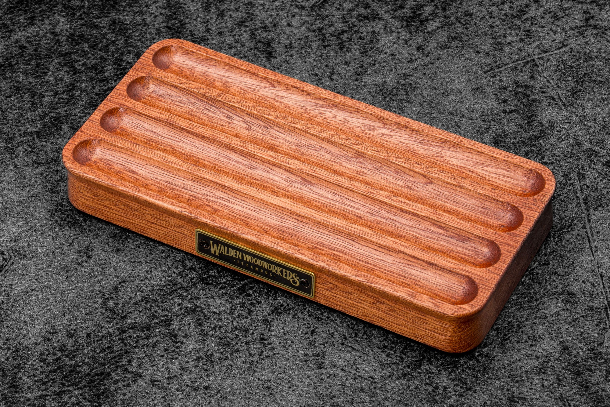 The Pen Station - Ahşap Kalem Standı - Maun