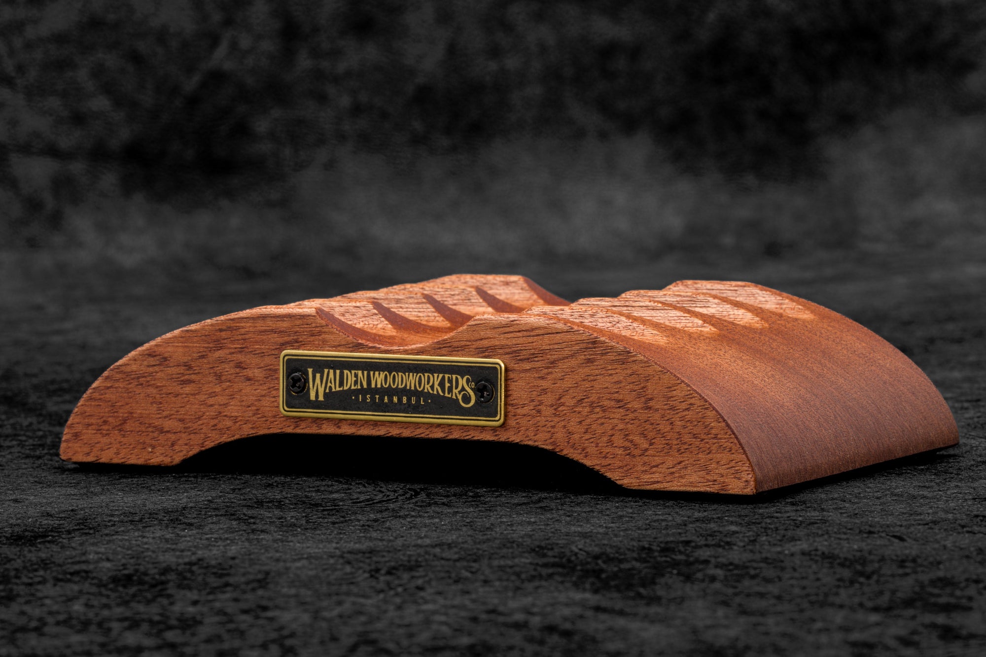 The Pen Arch - Ahşap Kalem Standı - Maun