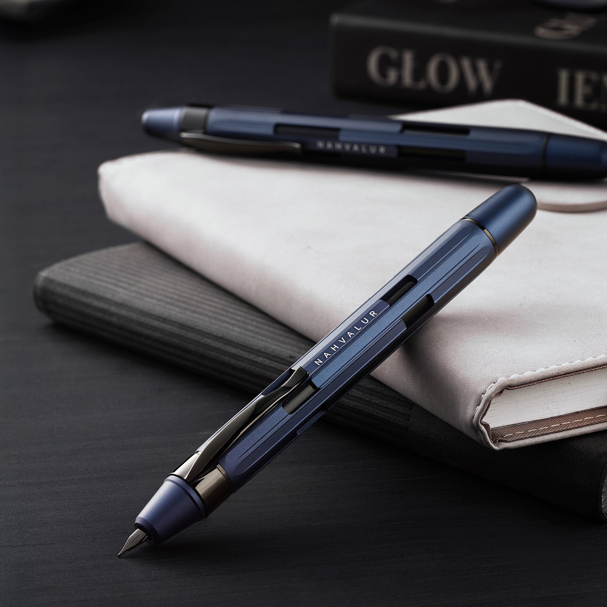 Nahvalur Eclipse Cobalt Black Dolmakalem