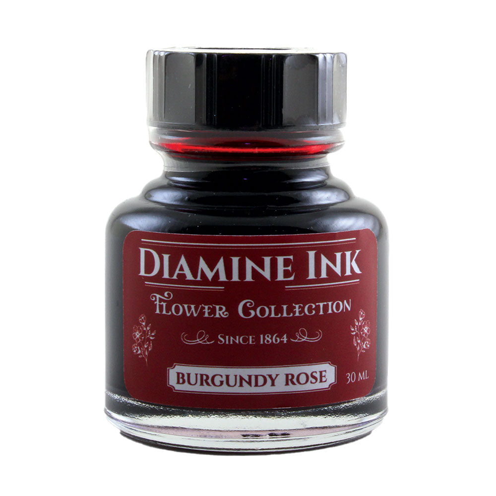 Diamine Flower Burgundy Rose Dolmakalem Mürekkebi