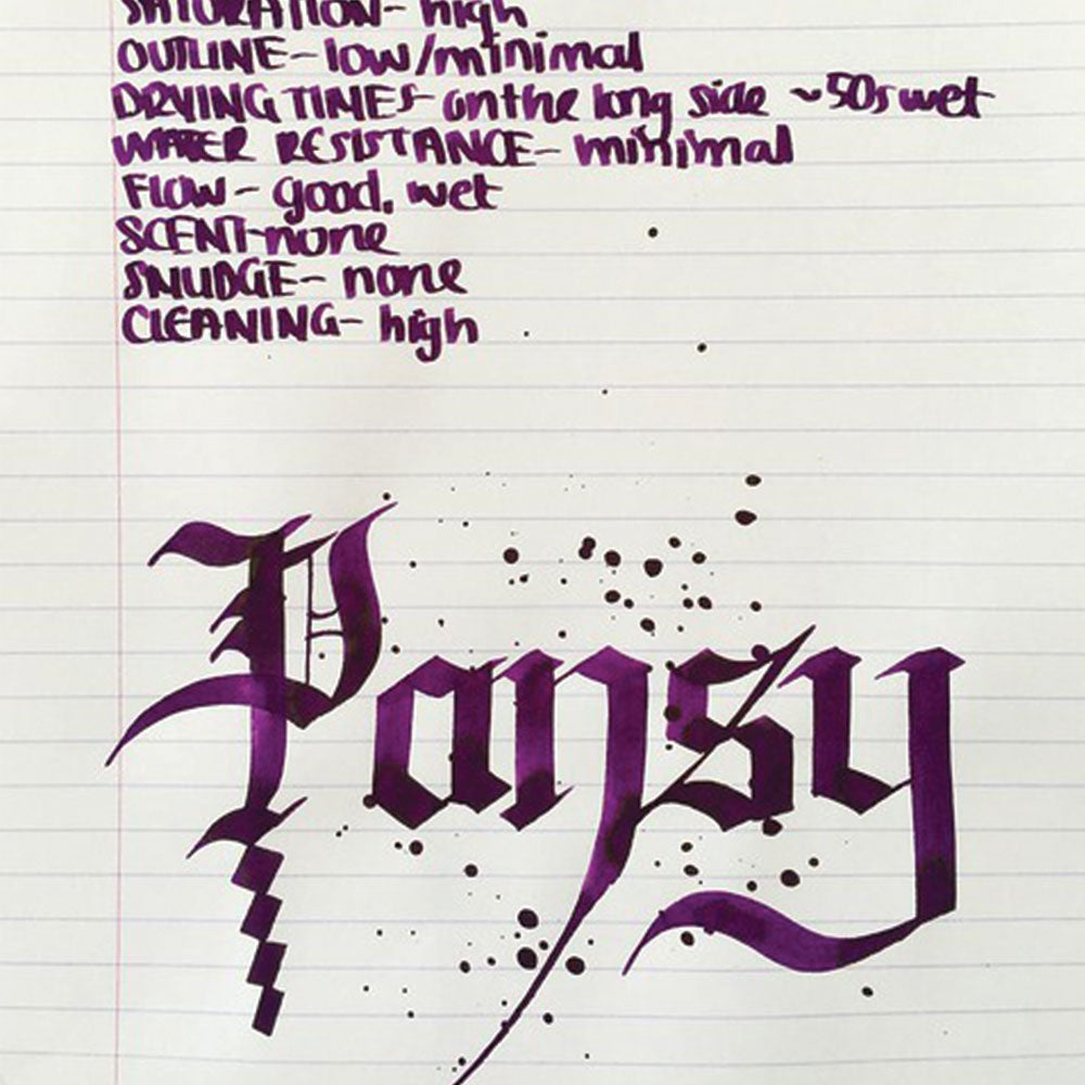 Diamine Flower Pansy Dolmakalem Mürekkebi