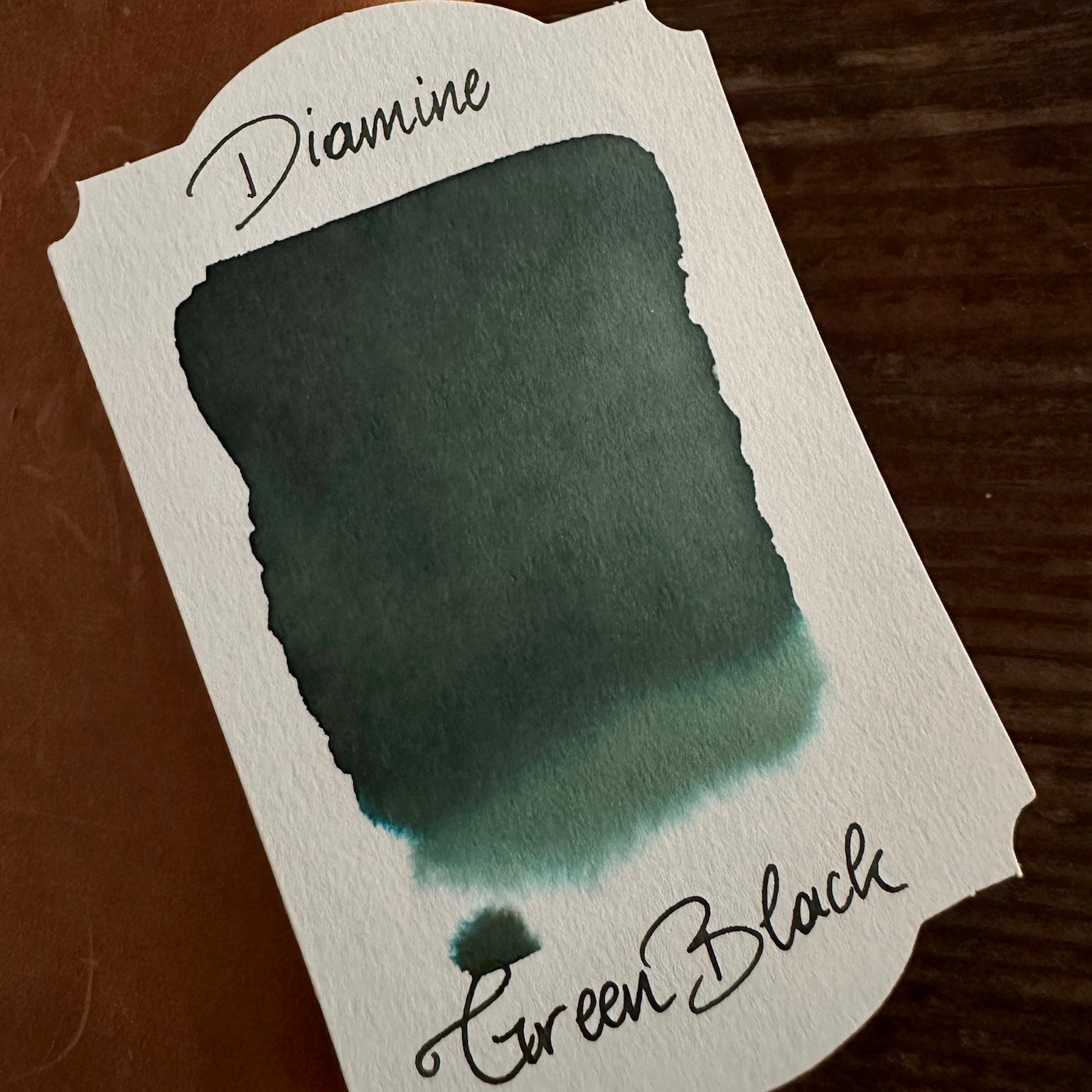 Diamine Green Black