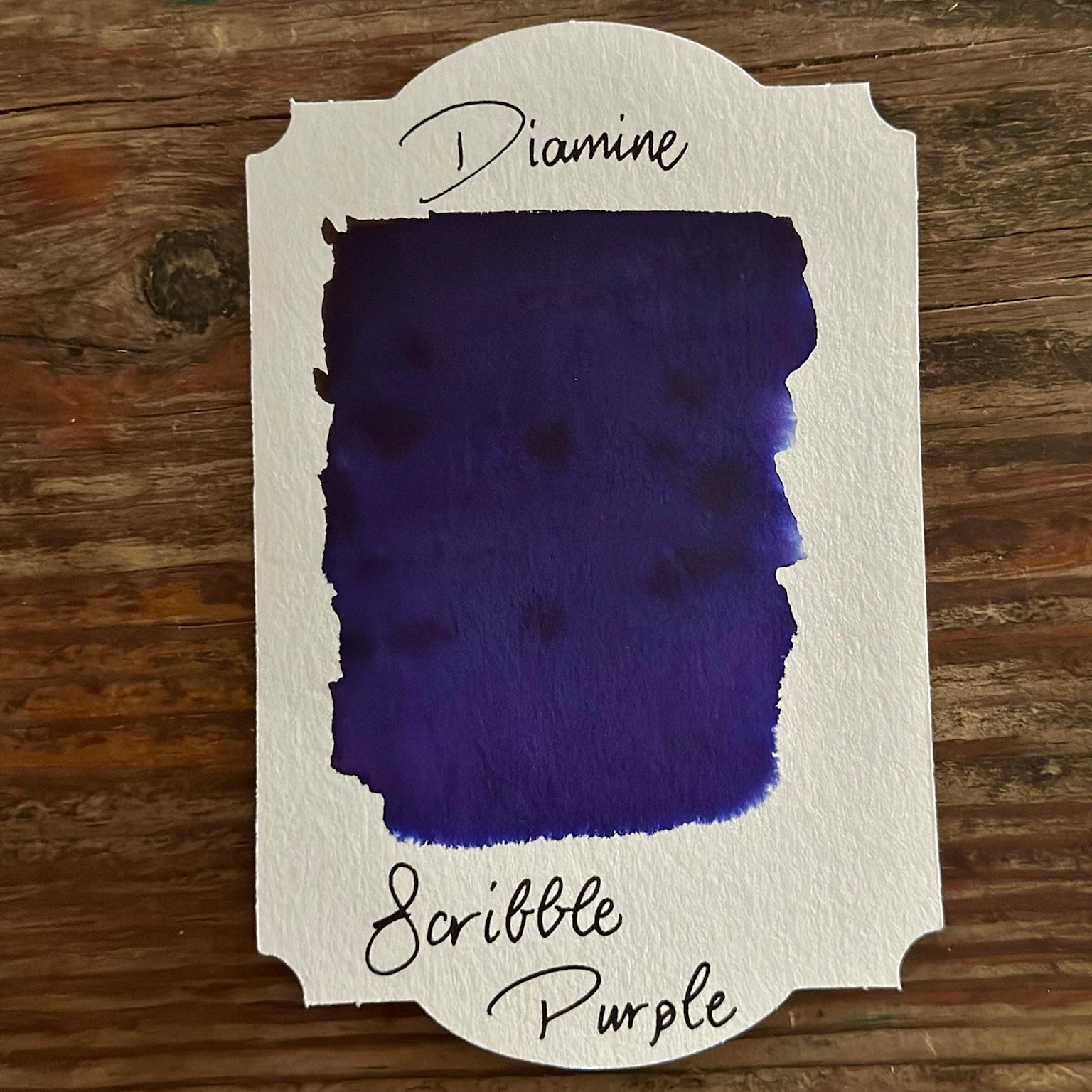 Diamine Scribble Purple