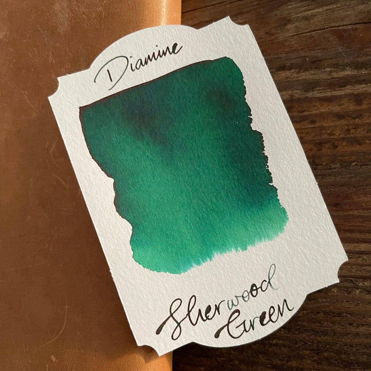 Diamine Sherwood Green - 30ml Glass Bottled Ink