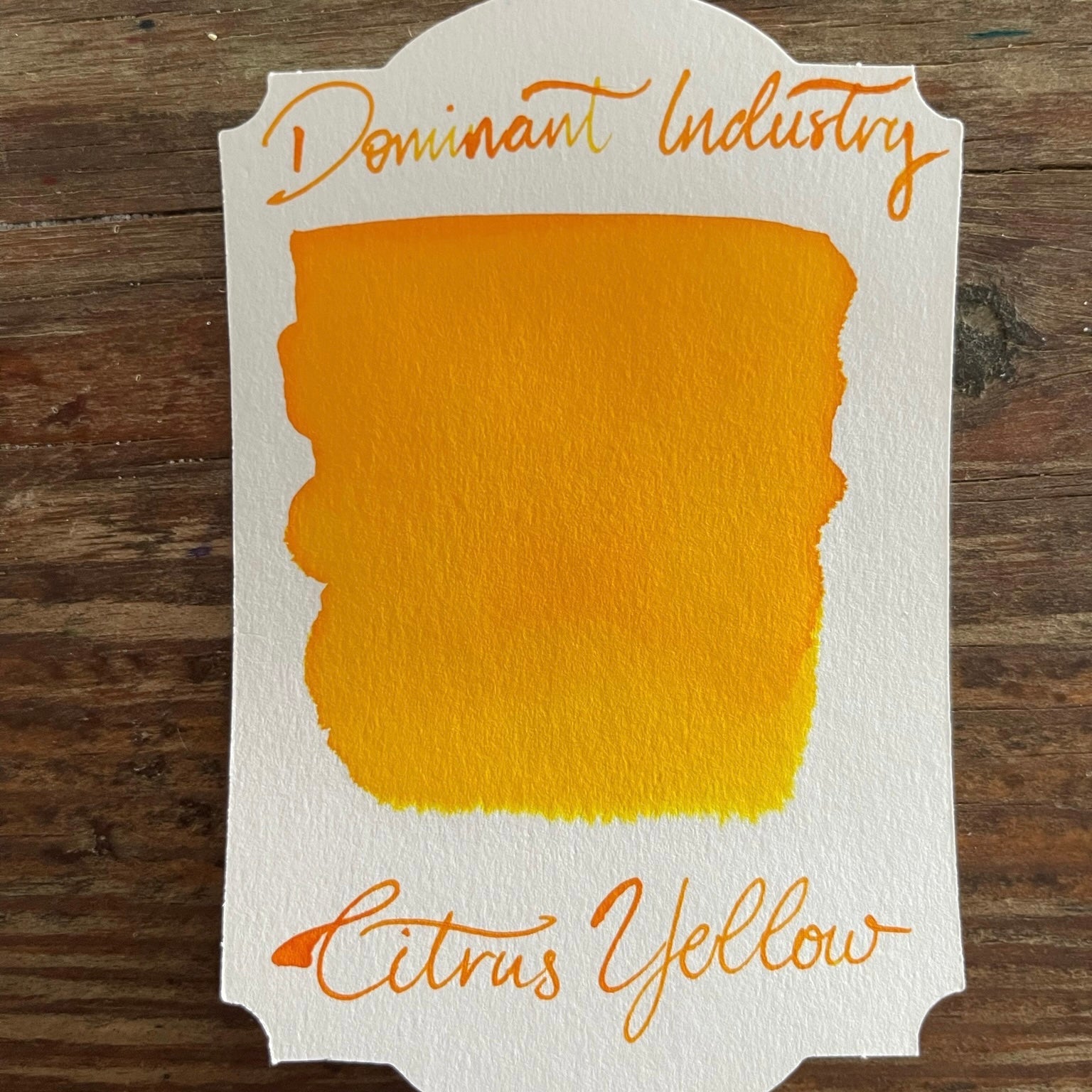 Dominant Industry - Citrus Yellow Mürekkep - 25 Ml