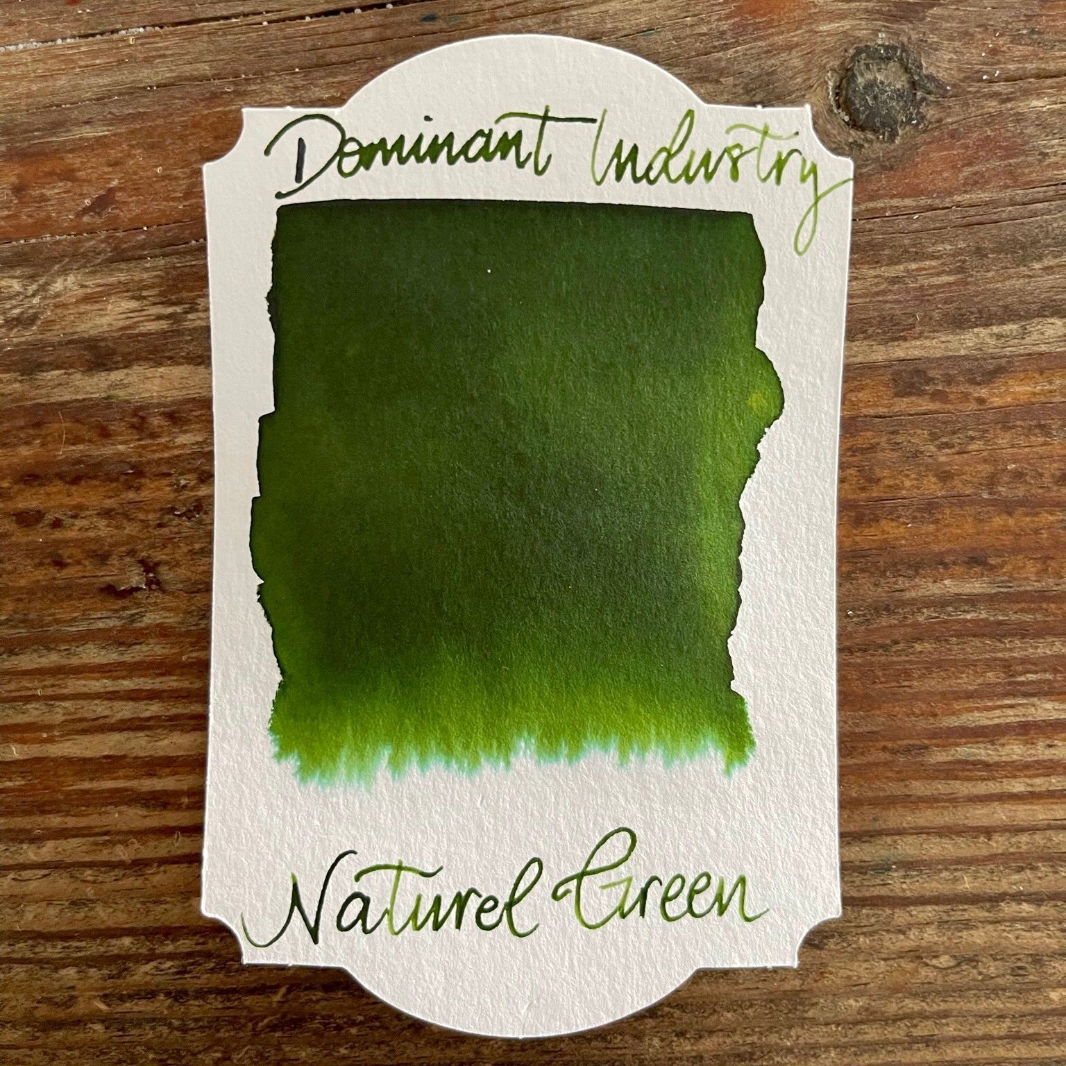Dominant Industry - Natural Green Mürekkep - 25 Ml