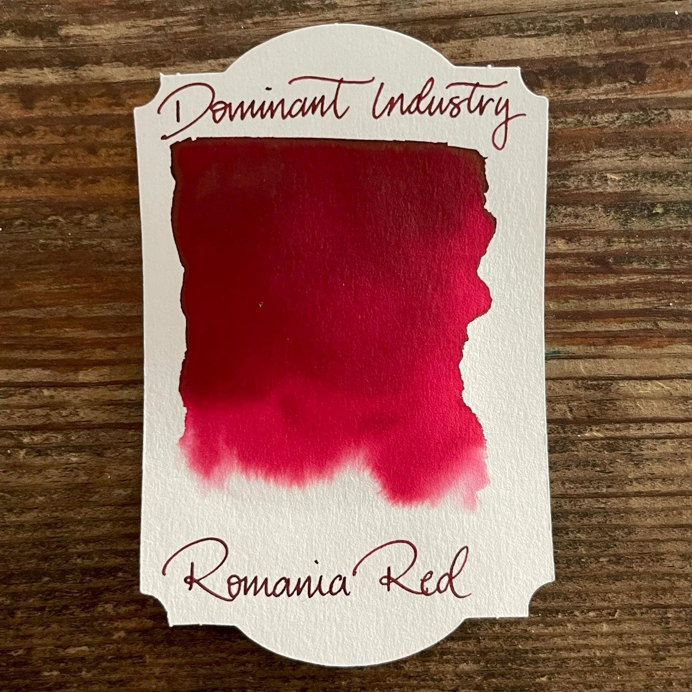 Dominant Industry - Romania Red Mürekkep - 25 Ml