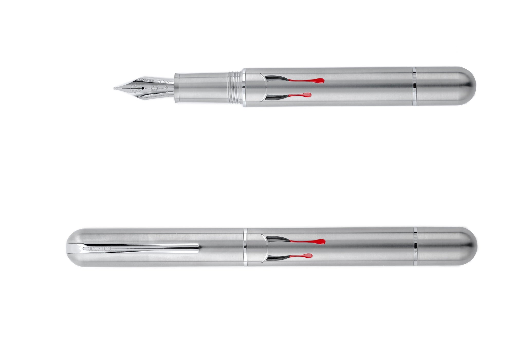 Nahvalur Dracula Dolma Kalem - Titanyum