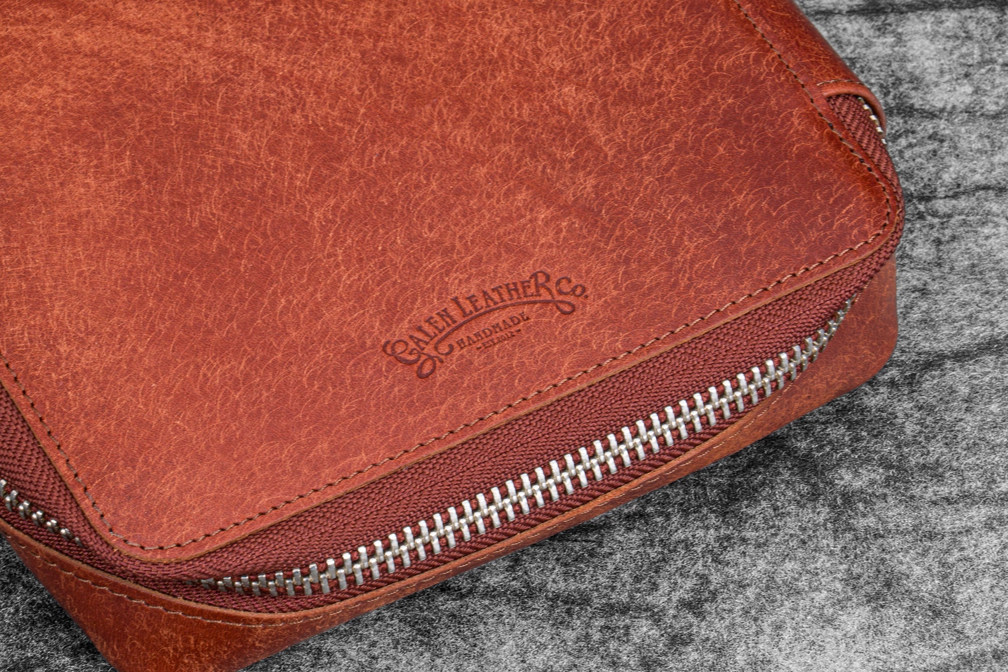 Expansi-Folio  Deri Geniş A5 Fermuarlı Organizer - Aged Copper