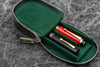 Fermuarlı Magnum Opus 2&#39;li Kalemlik- Crazy Horse Forest Green