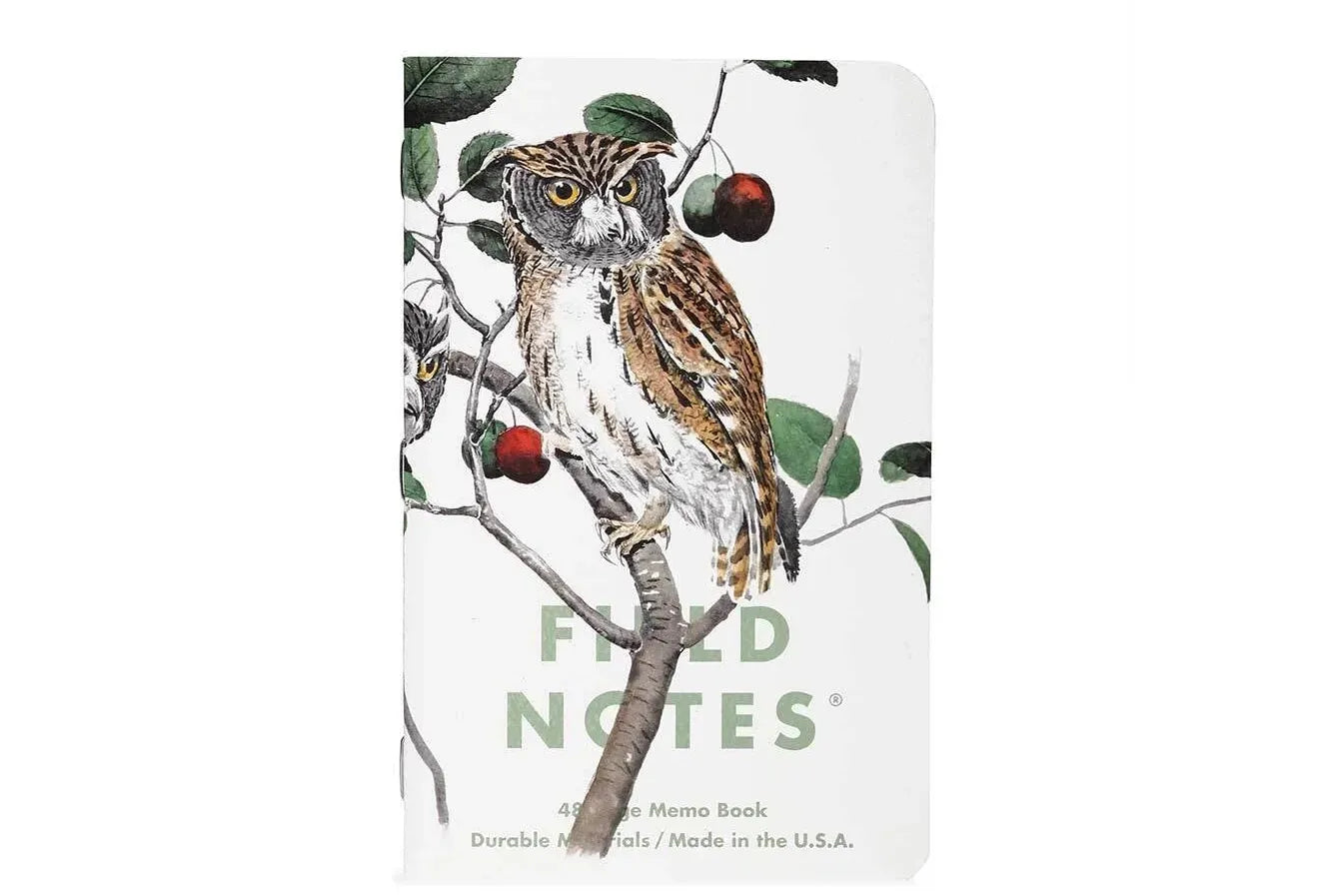 Field Notes Cep Boyu Defter, Çizgili 3'lü Set - Birds &amp; Trees A