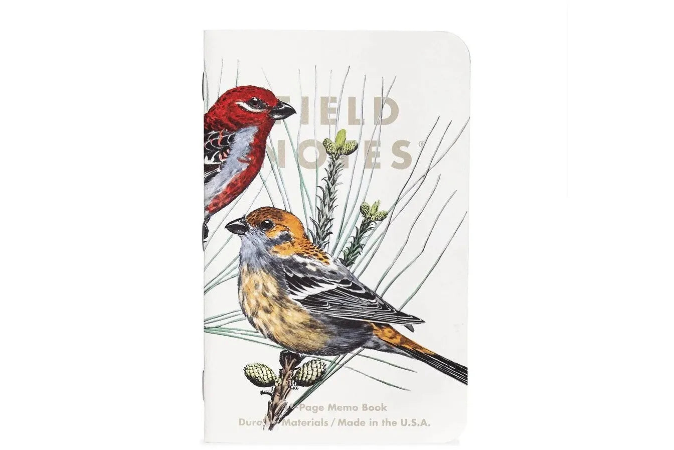 Field Notes Cep Boyu Defter, Çizgili 3'lü Set - Birds &amp; Trees B