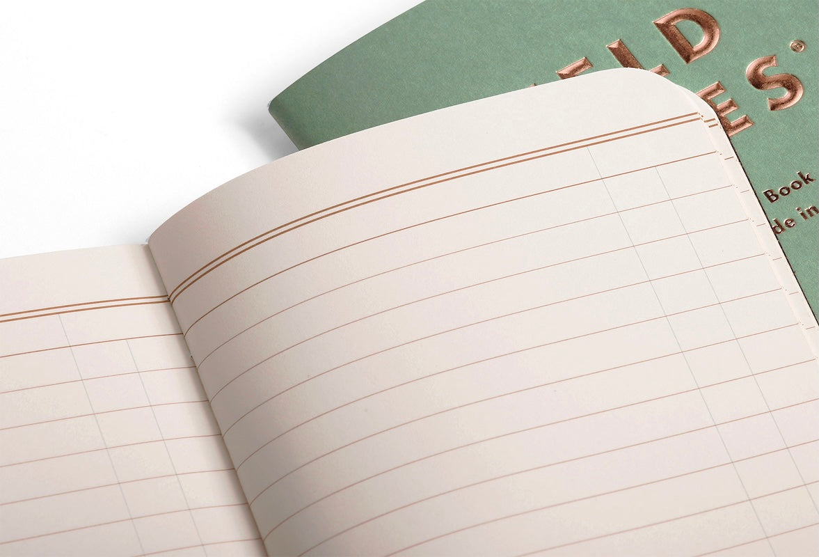 Field Notes Cep Boyu Defter, Çizgili 3'lü Set - Lucky