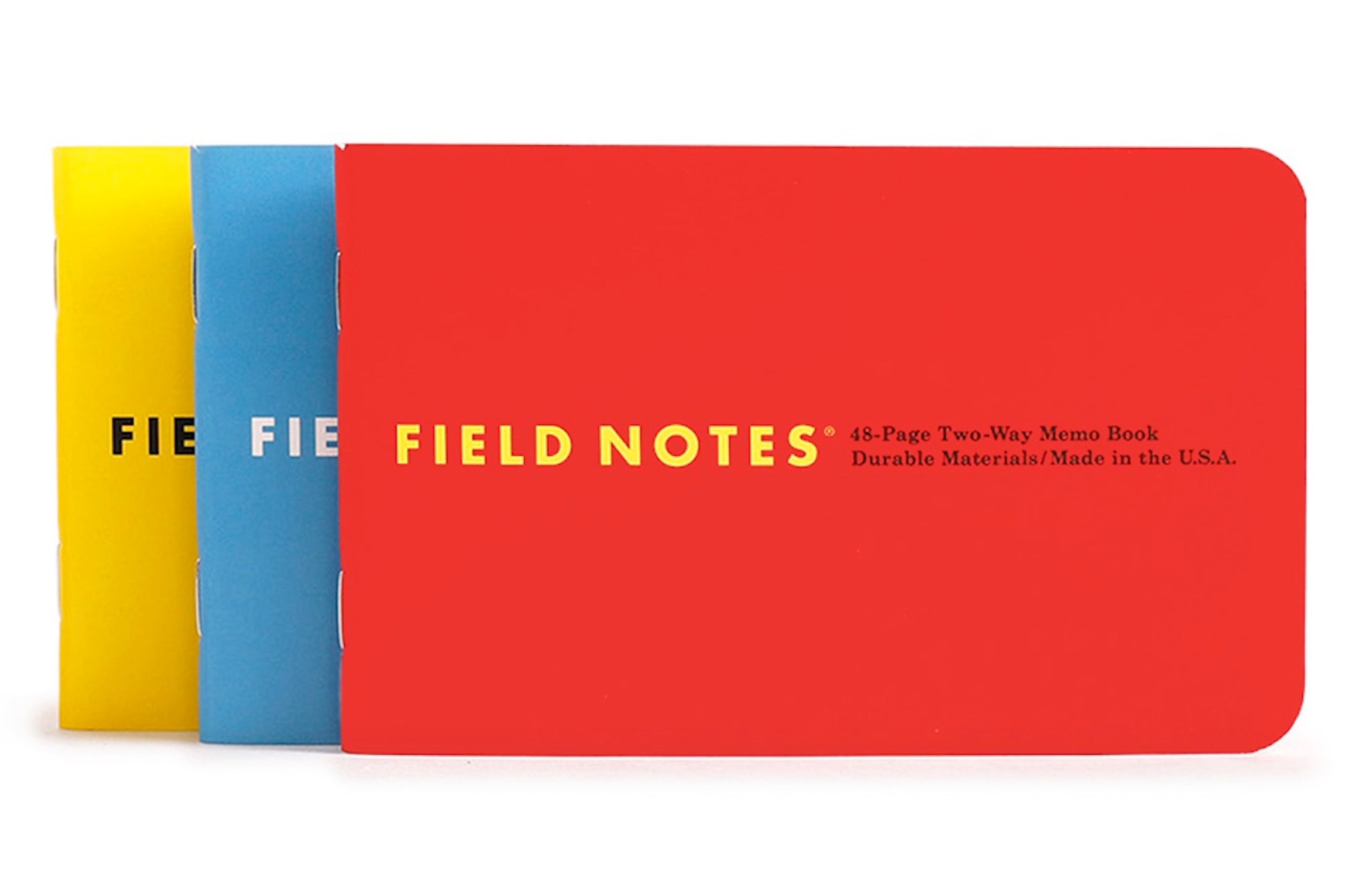 Field Notes Cep Boyu Defter, Kareli 3'lü Set - 1943 Edition