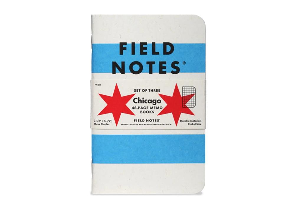 Field Notes Cep Boyu Defter, Kareli 3'lü Set - Chicago