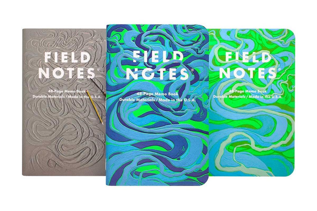 Field Notes Cep Boyu Defter, Kareli 3'lü Set - Is a River Alive?
