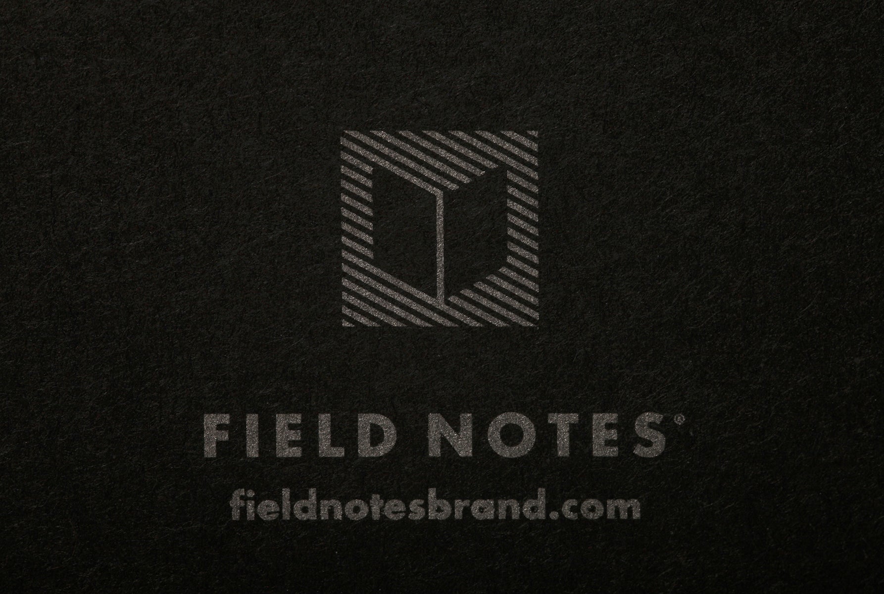 Field Notes Pitch Black Defter, Büyük Boy - Noktalı