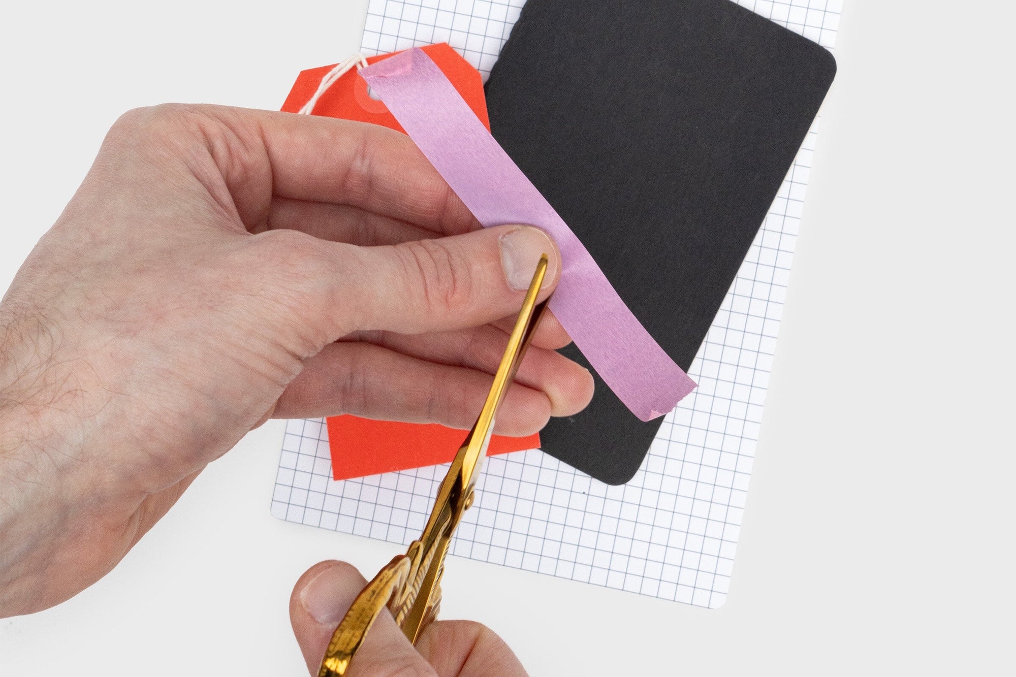 Fil Temalı Makas - Pirinç