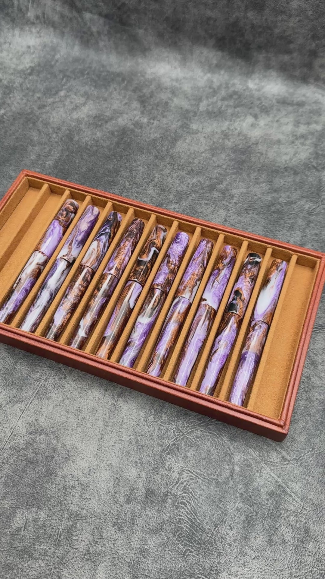 Galen X Studyo Agackakan - Dolma Kalem V1 - Lilac Agate