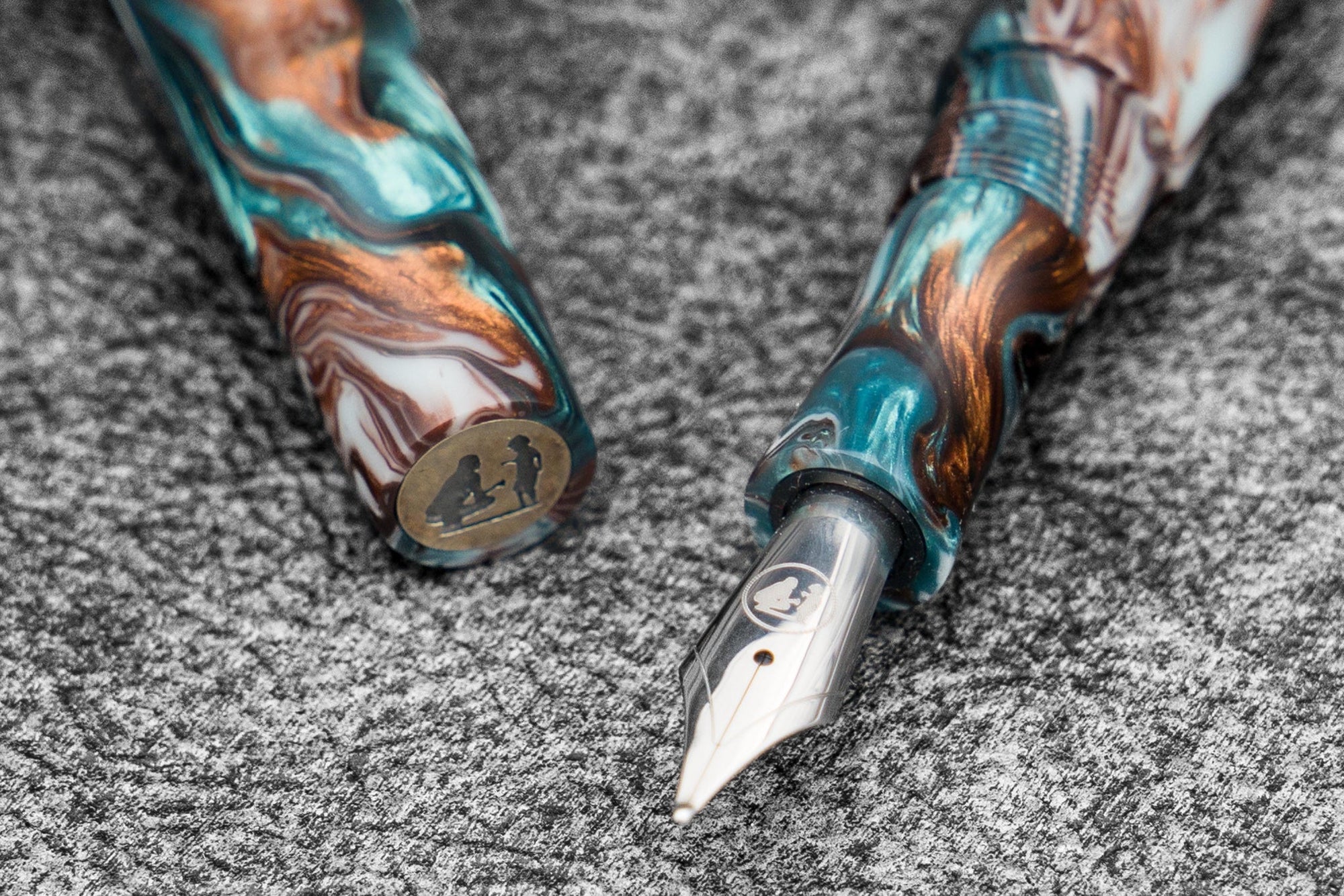 Galen X Studyo Agackakan - Dolma Kalem V1 - Teal Agate