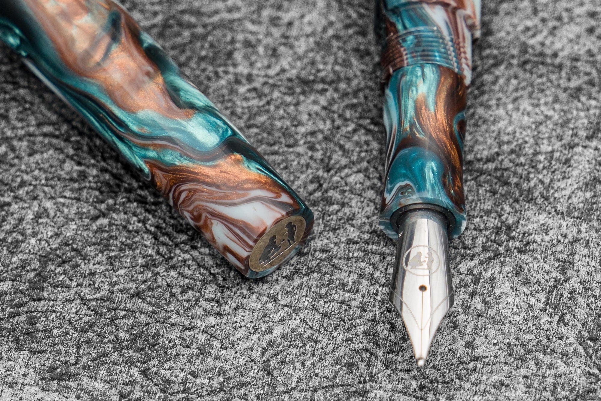 Galen X Studyo Agackakan - Dolma Kalem V1 - Teal Agate