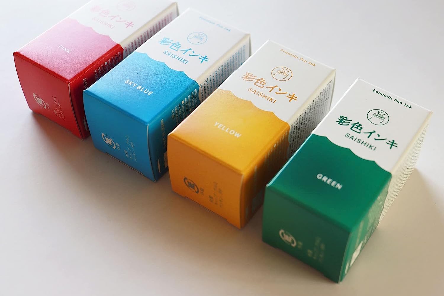 Guitar Saishiki Fountain Pen Ink, Green