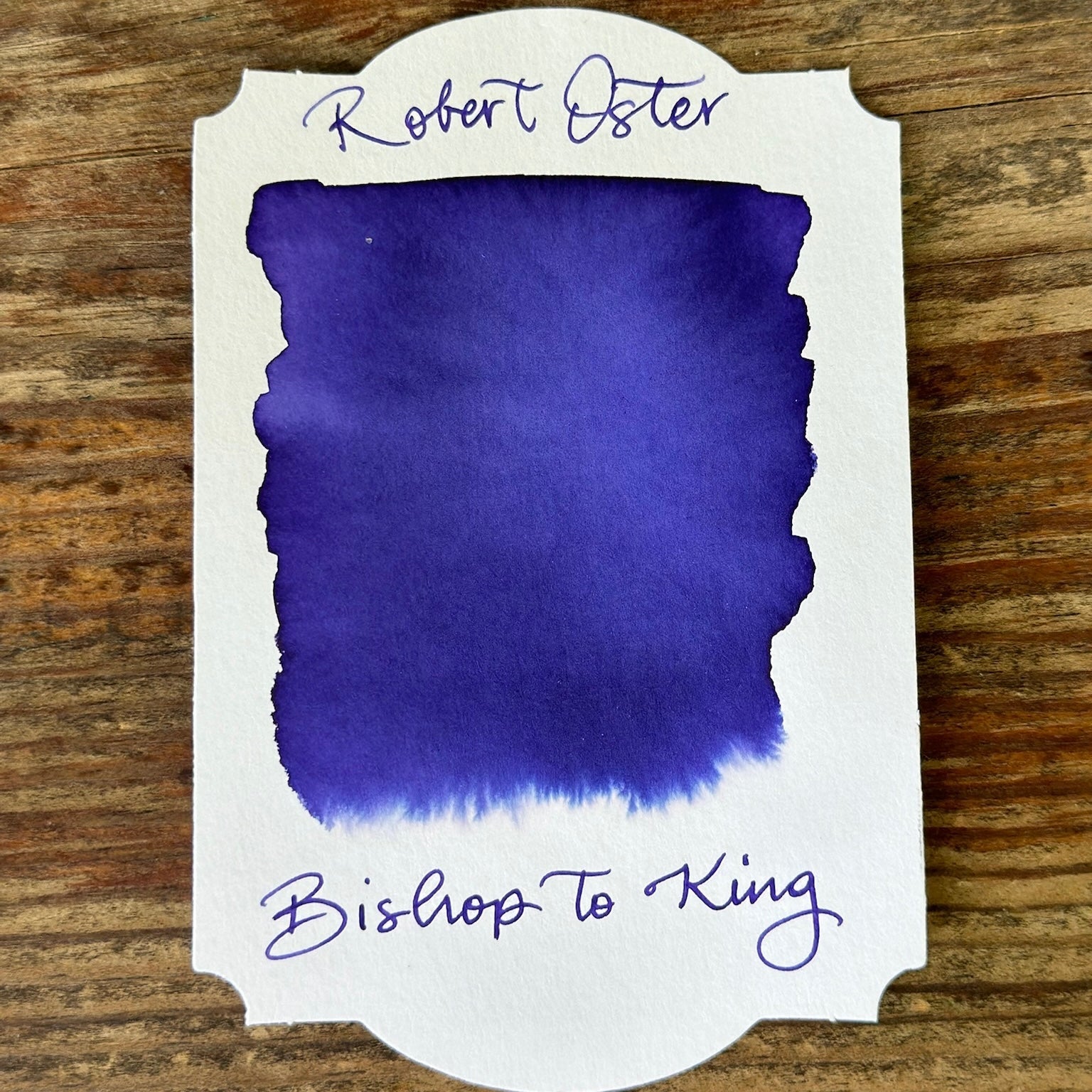 Robert Oster Bishop to King Mürekkep