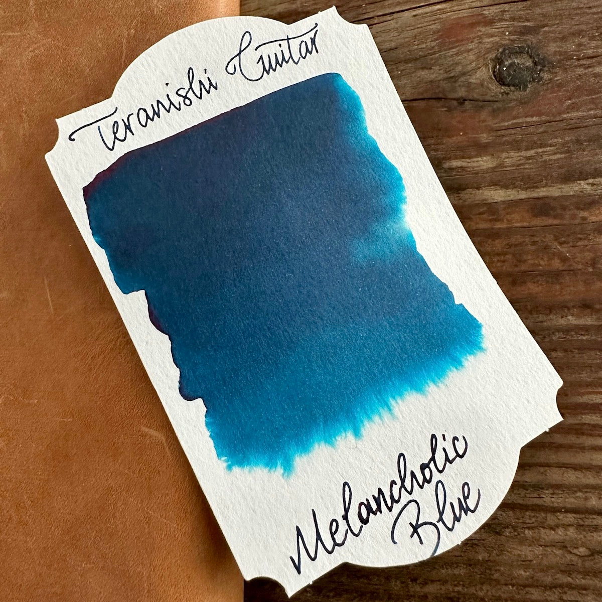 Teranishi Guitar Taisho Roman Haikara Ink - Melancholic Blue