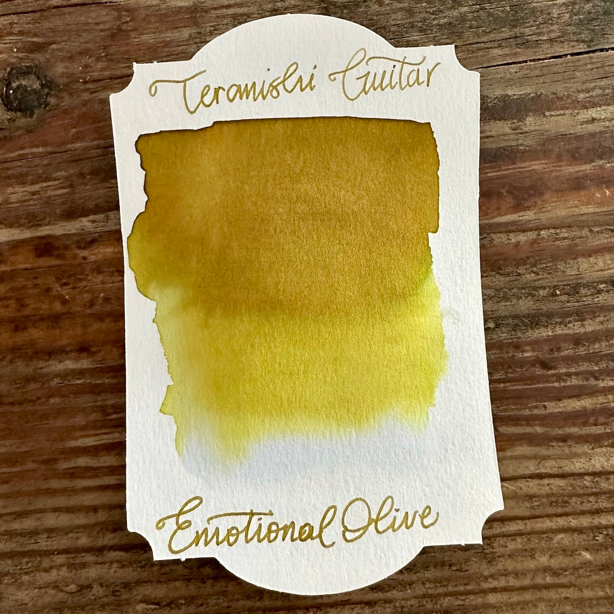 Teranishi Guitar Taisho Roman Haikara Ink - Emotional Olive