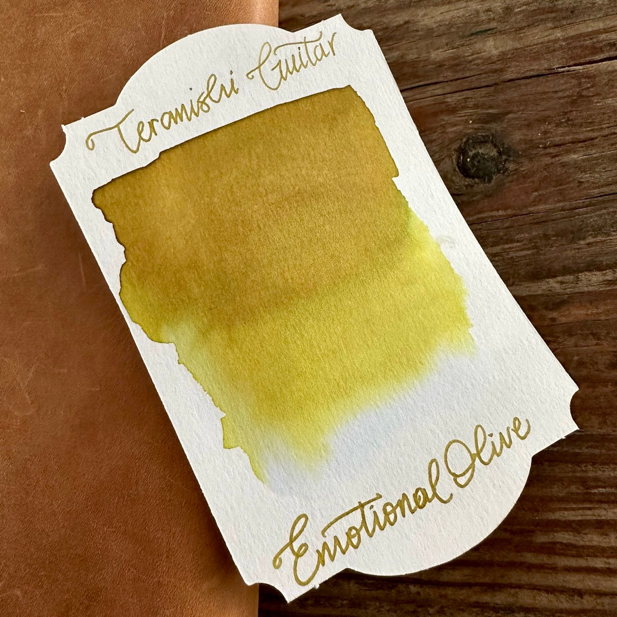 Teranishi Guitar Taisho Roman Haikara Ink - Emotional Olive