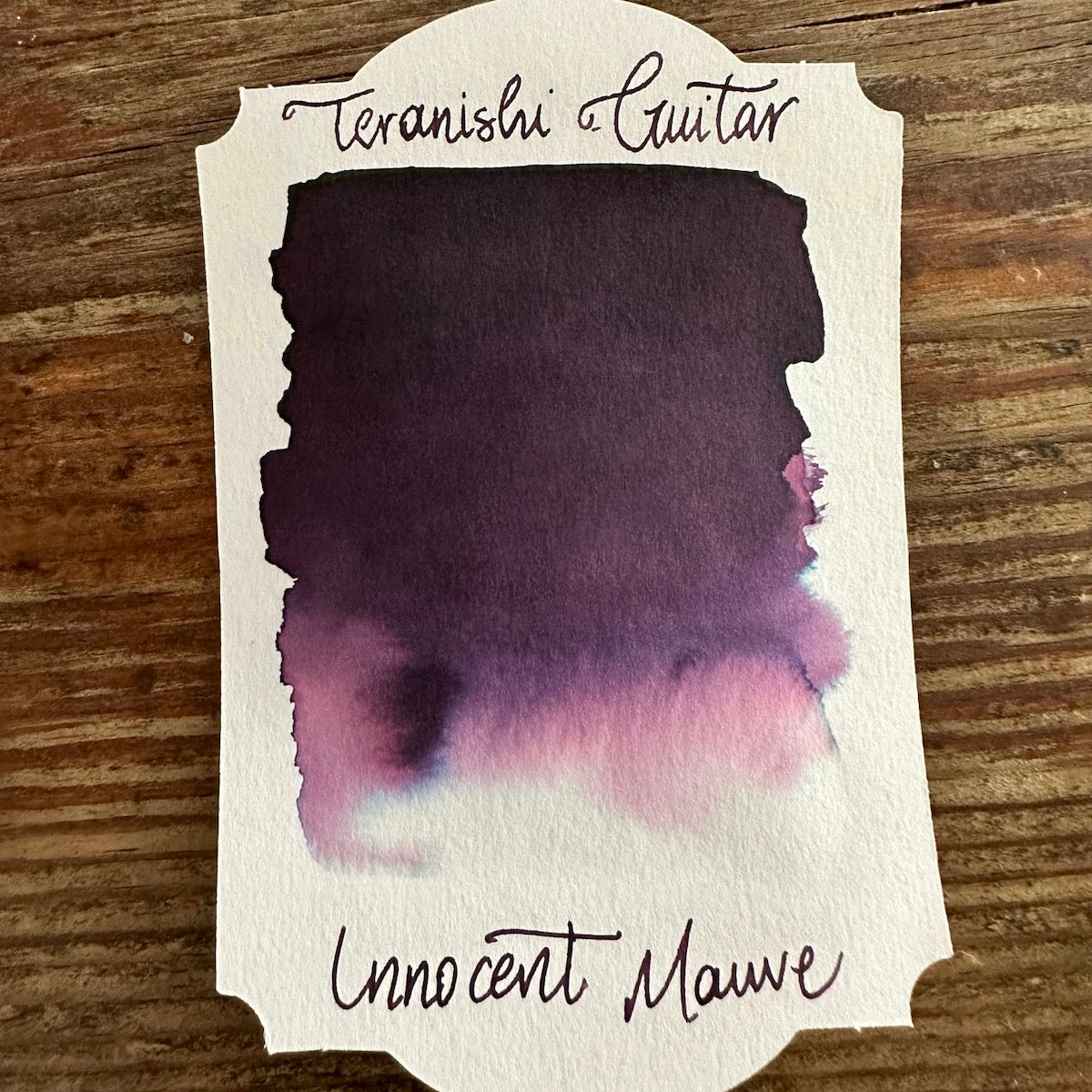 Teranishi Guitar Taisho Roman Haikara Ink - Innocent Mauve