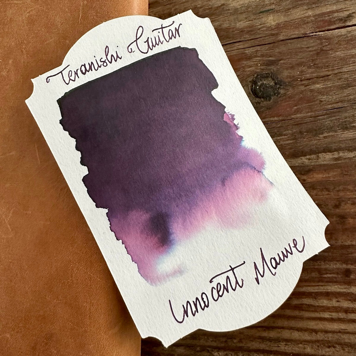 Teranishi Guitar Taisho Roman Haikara Ink - Innocent Mauve