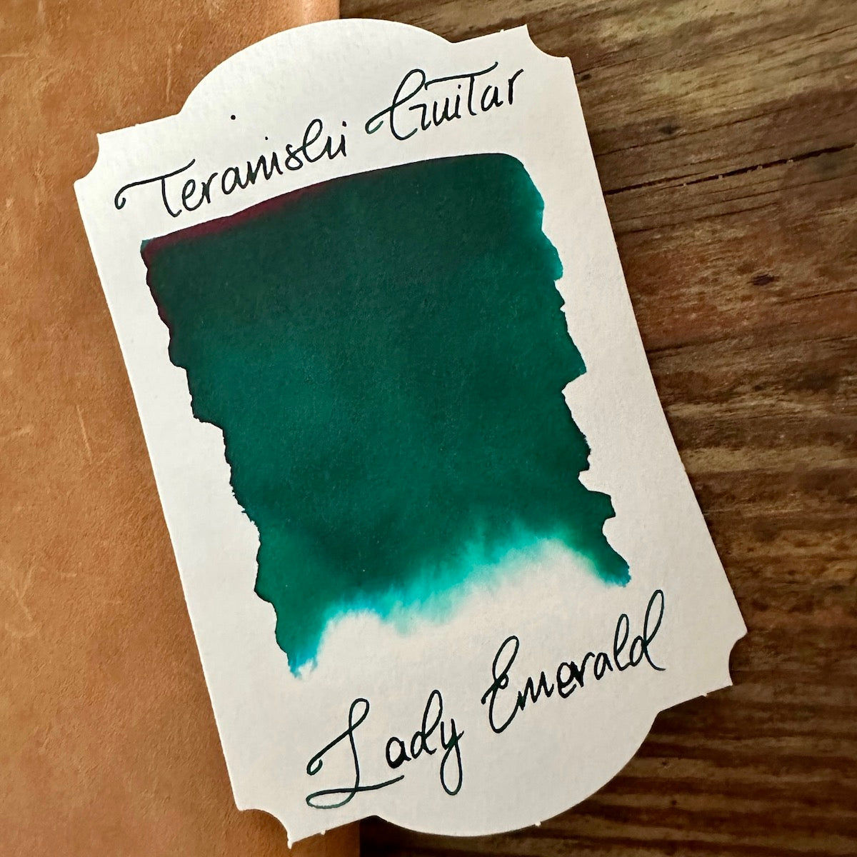 Teranishi Guitar Taisho Roman Haikara Ink - Lady Emerald